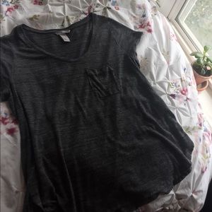Grey H&M Top with Pocket